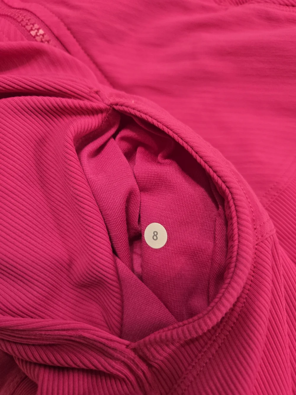 Lululemon In Flux Reversible Full Zip Jacket Size 8 Jewelled Magenta Pink